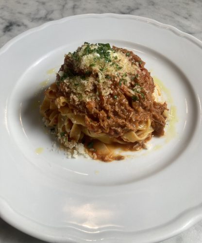 Pappardelle con Ragu d'Anatra