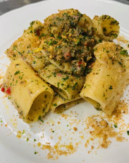 Paccheri con le Alici