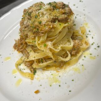 Tagliatelle con Ragu di Vitello